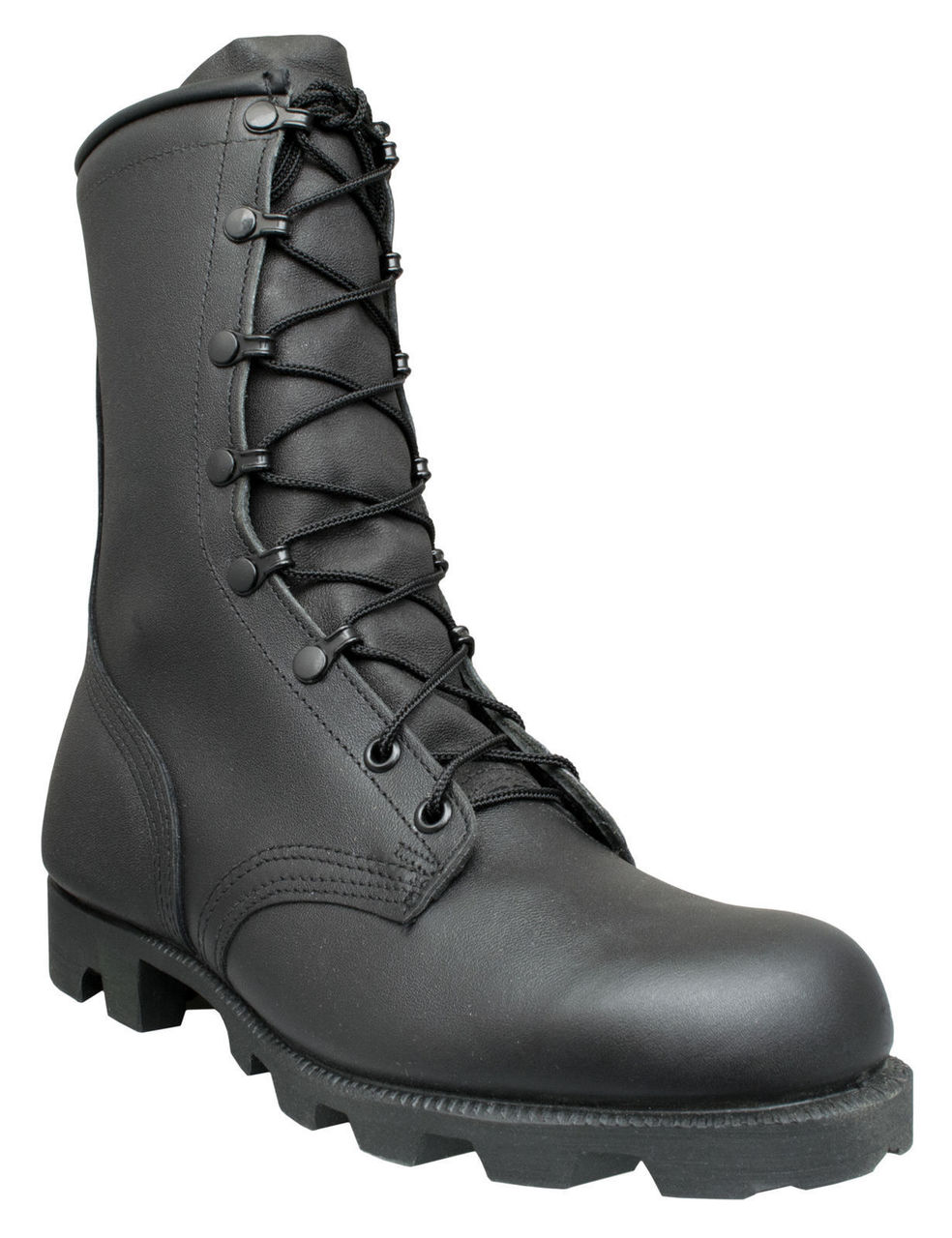 Mcrae 8" Panama Usa-Made Military Jungle Boots 9189 Black