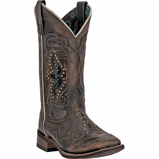 Laredo Spellbound Black/tan All Leather L5660